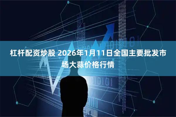 杠杆配资炒股 2026年1月11日全国主要批发市场大蒜价格行情